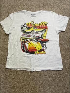 Vintage Chemistry Chevy Corvette Classics Graphic GM Original Tee 2xL